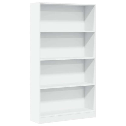 vidaXL Bookcase White 80x24x143 cm Engineered Wood 2