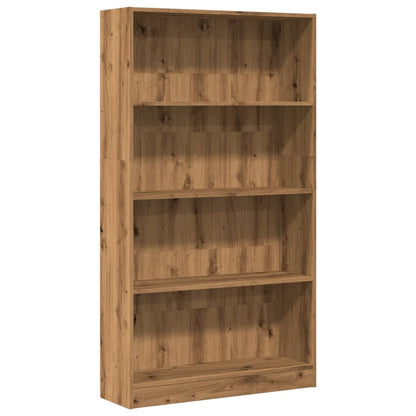 vidaXL Bookcase Artisian Oak 80x24x143 cm Engineered Wood 2