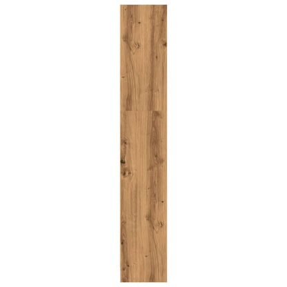 vidaXL Bookcase Artisian Oak 80x24x143 cm Engineered Wood 6