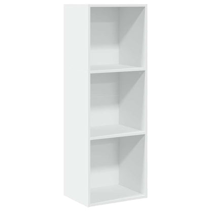 vidaXL Bookcase White 40x30x114 cm Engineered Wood 2