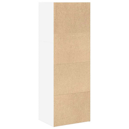 vidaXL Bookcase White 40x30x114 cm Engineered Wood 5