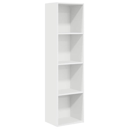 vidaXL Bookcase White 40x30x152 cm Engineered Wood 2