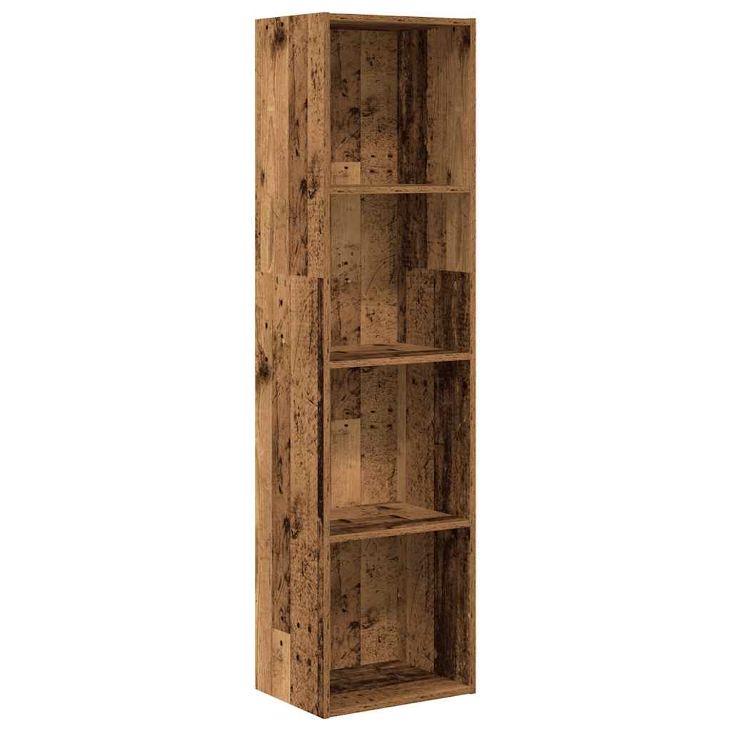vidaXL Bookcase Old Wood 40x30x152 cm Engineered Wood 2