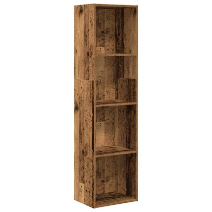 vidaXL Bookcase Old Wood 40x30x152 cm Engineered Wood 2