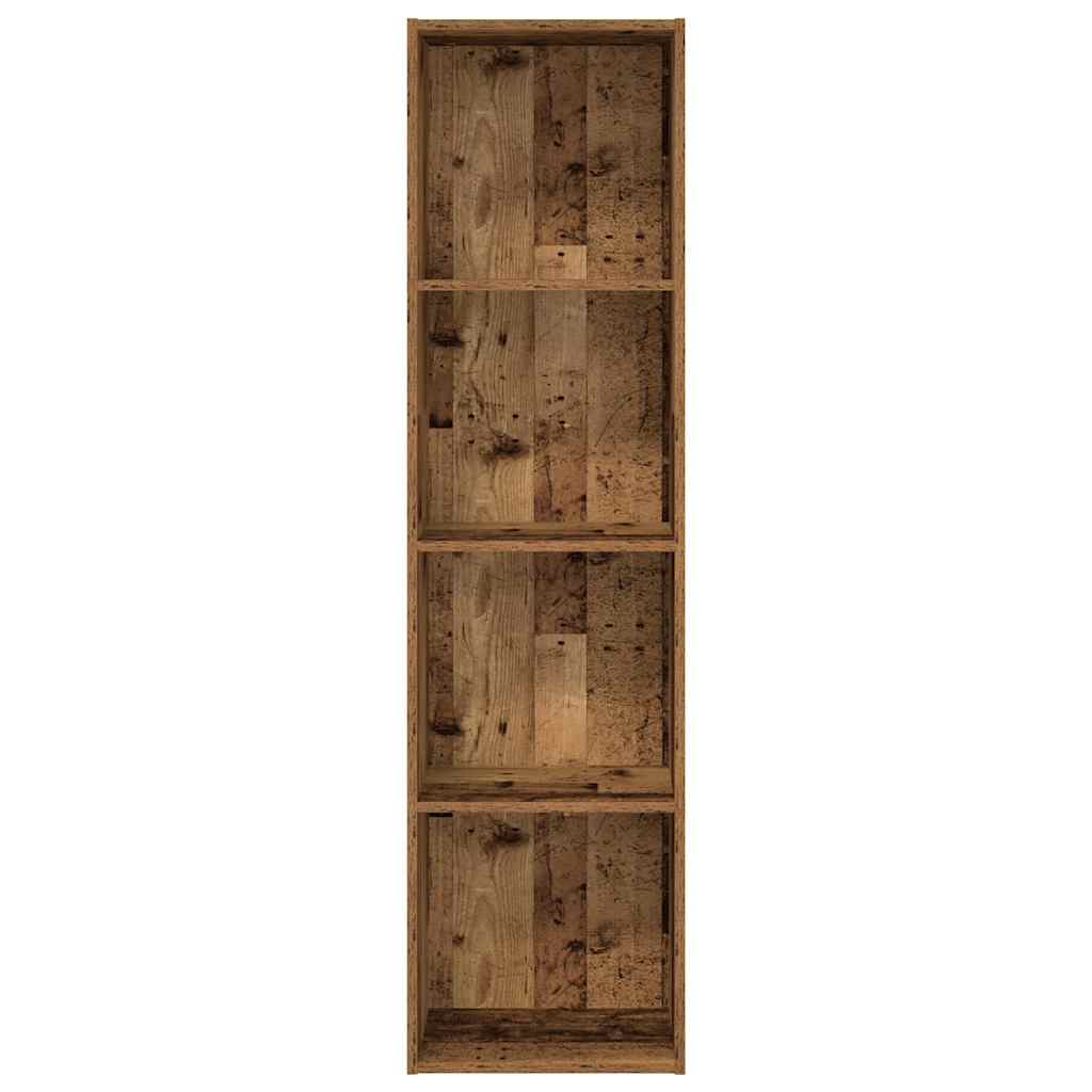 vidaXL Bookcase Old Wood 40x30x152 cm Engineered Wood 4