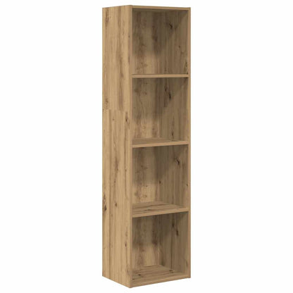 vidaXL Bookcase Artisian Oak 40x30x152 cm Engineered Wood 2