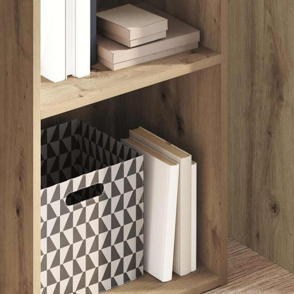 vidaXL Bookcase Artisian Oak 40x30x152 cm Engineered Wood 3