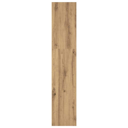 vidaXL Bookcase Artisian Oak 40x30x152 cm Engineered Wood 6