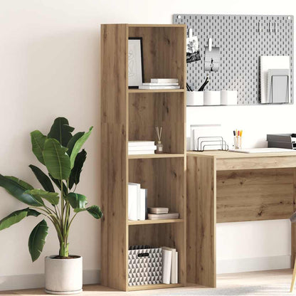 vidaXL Bookcase Artisian Oak 40x30x152 cm Engineered Wood 1