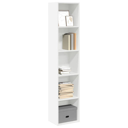 vidaXL Bookcase White 40x30x189 cm Engineered Wood 1
