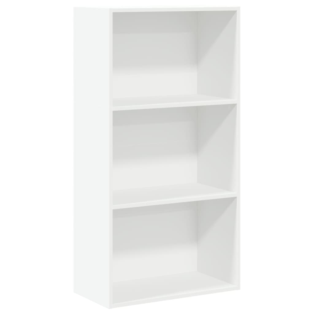 vidaXL Bookcase White 60x30x114 cm Engineered Wood 2