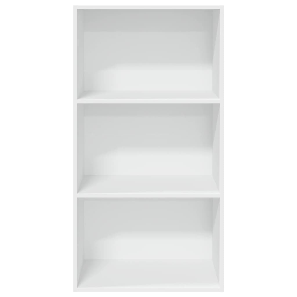 vidaXL Bookcase White 60x30x114 cm Engineered Wood 4