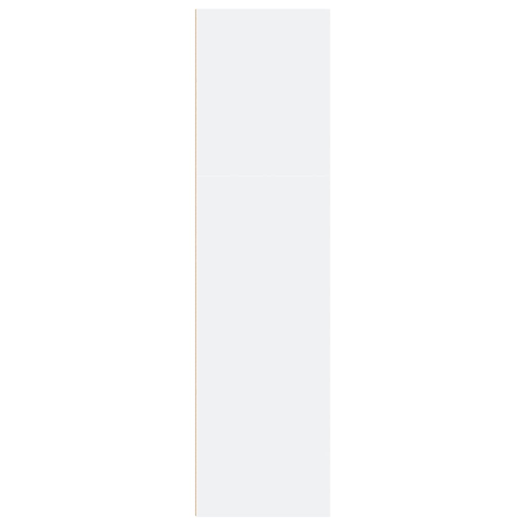 vidaXL Bookcase White 60x30x114 cm Engineered Wood 6