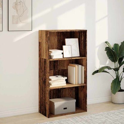 vidaXL Bookcase Old Wood 60x30x114 cm Engineered Wood 3