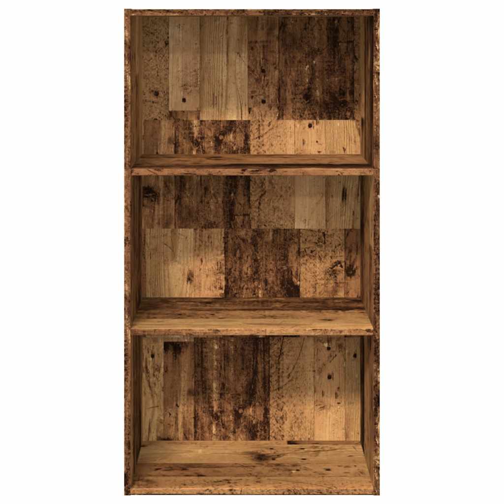 vidaXL Bookcase Old Wood 60x30x114 cm Engineered Wood 4