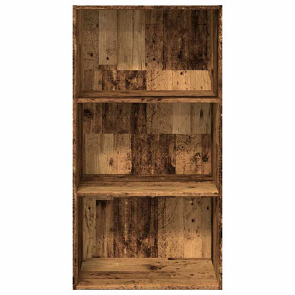 vidaXL Bookcase Old Wood 60x30x114 cm Engineered Wood 4