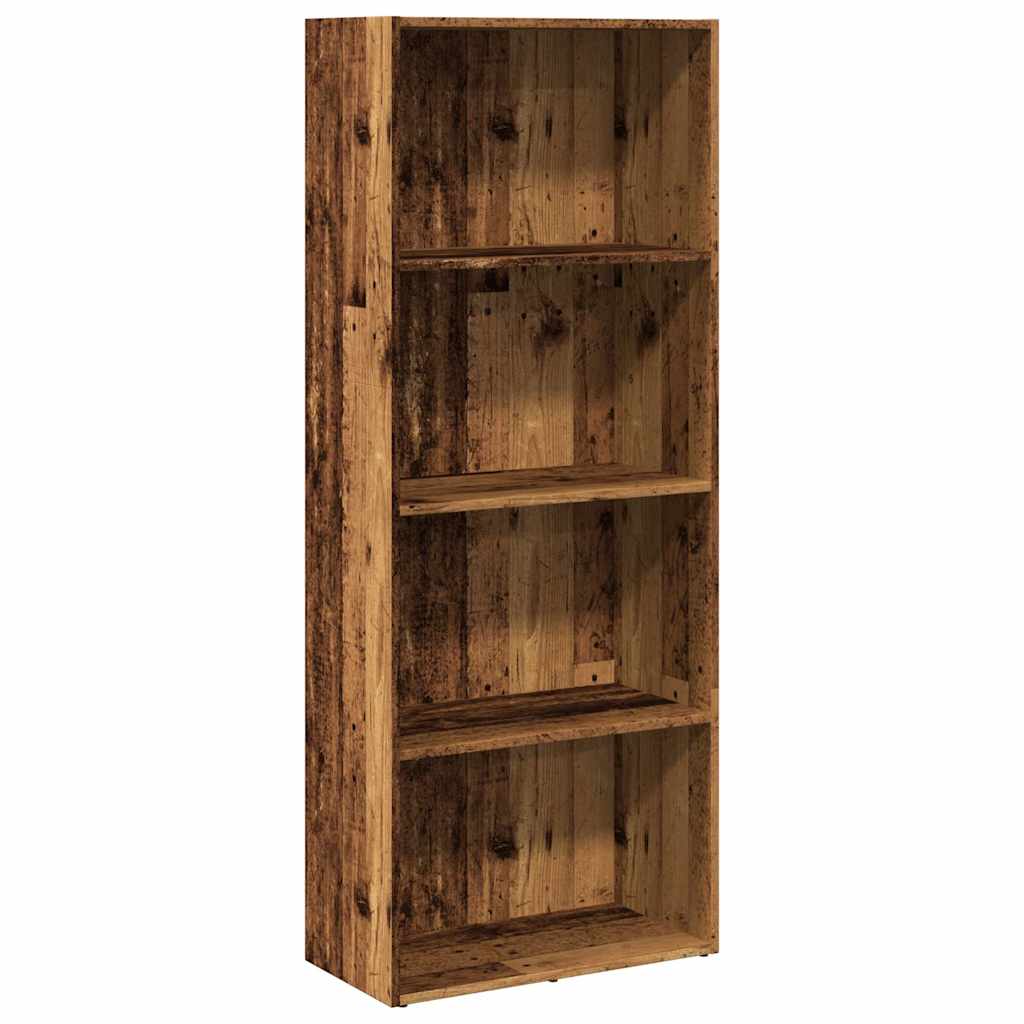 vidaXL Bookcase Old Wood 60x30x152 cm Engineered Wood 2