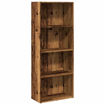 vidaXL Bookcase Old Wood 60x30x152 cm Engineered Wood 2