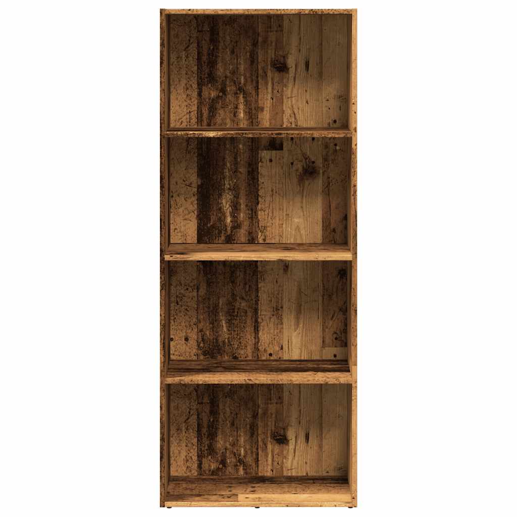 vidaXL Bookcase Old Wood 60x30x152 cm Engineered Wood 4