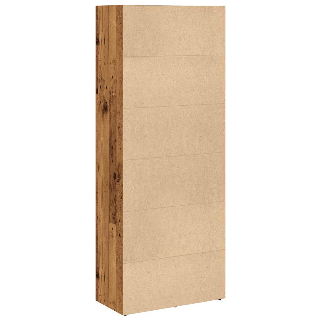 vidaXL Bookcase Old Wood 60x30x152 cm Engineered Wood 5