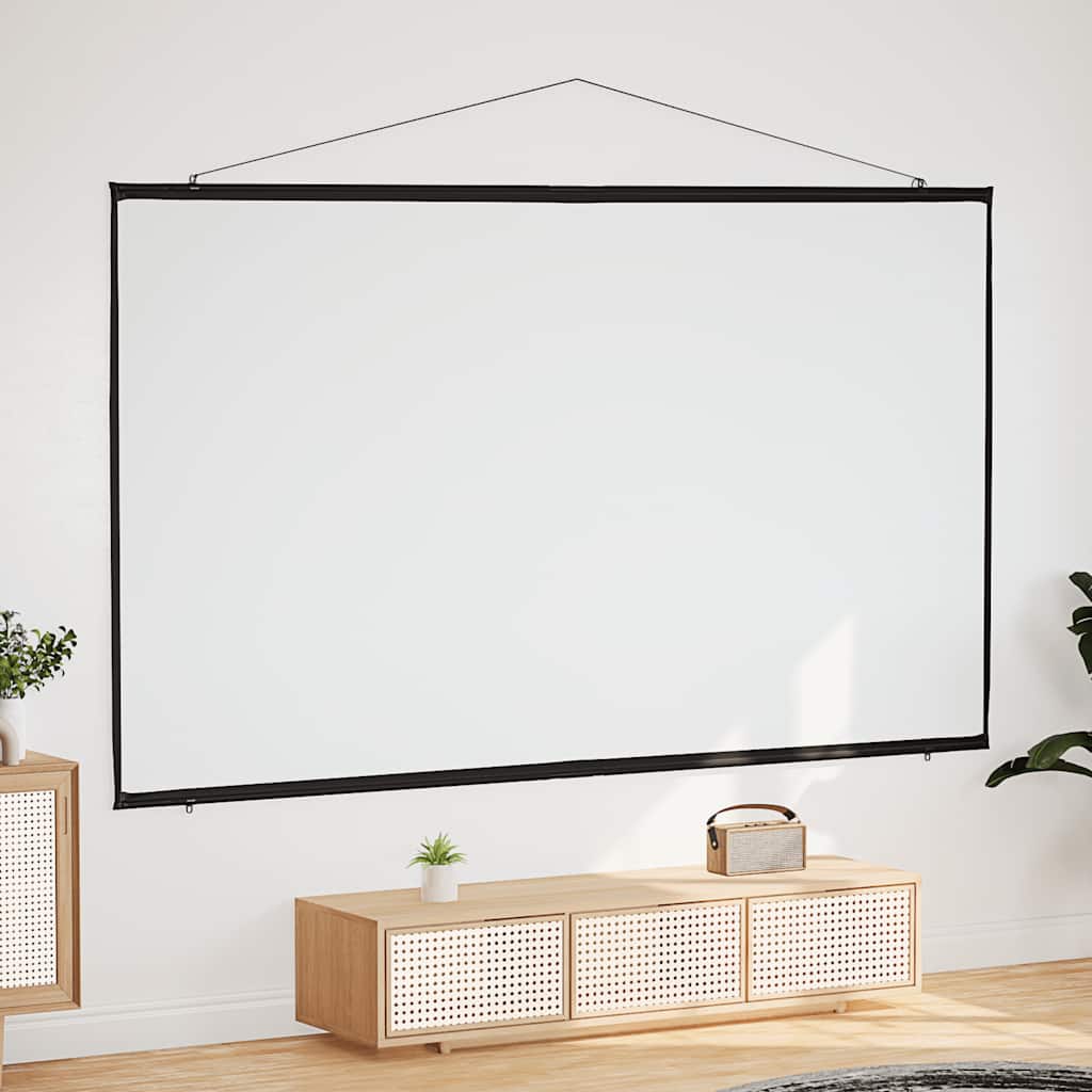 vidaXL Projection Screen Wall-Hanging 120 Inch 16:9 1