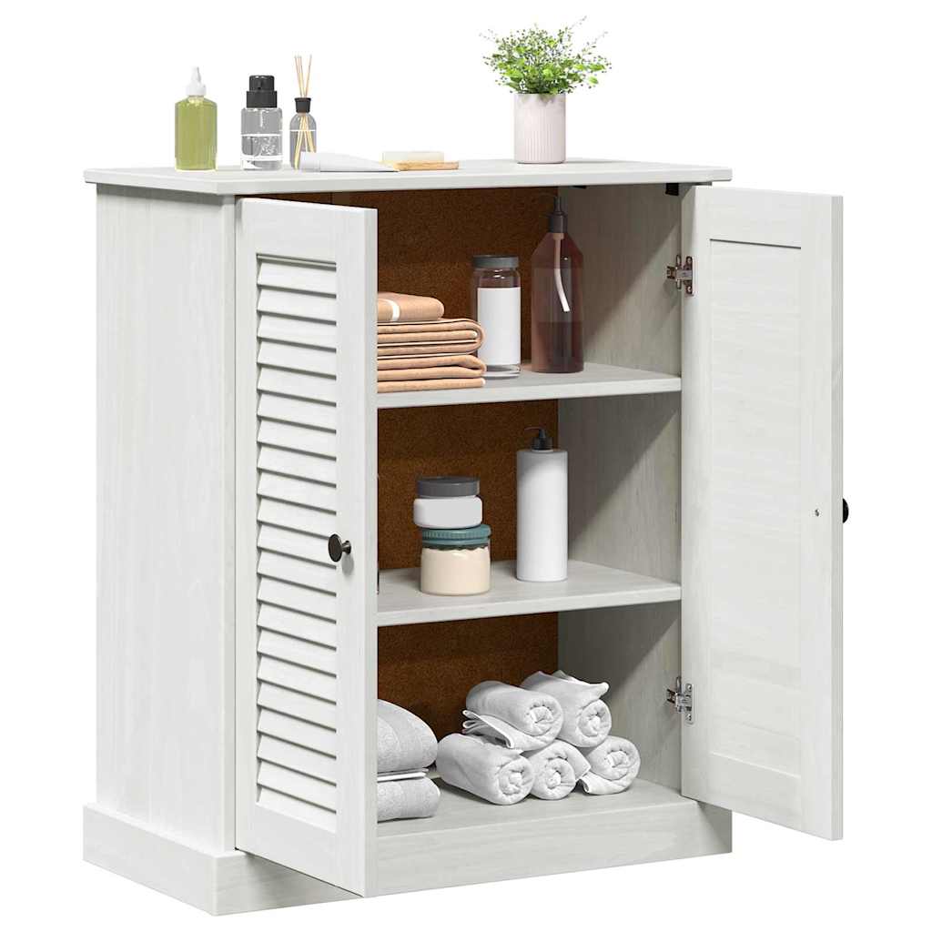 vidaXL Bathroom Cabinet VIGO White and Antique White 68 x 34 x 80 cm 3