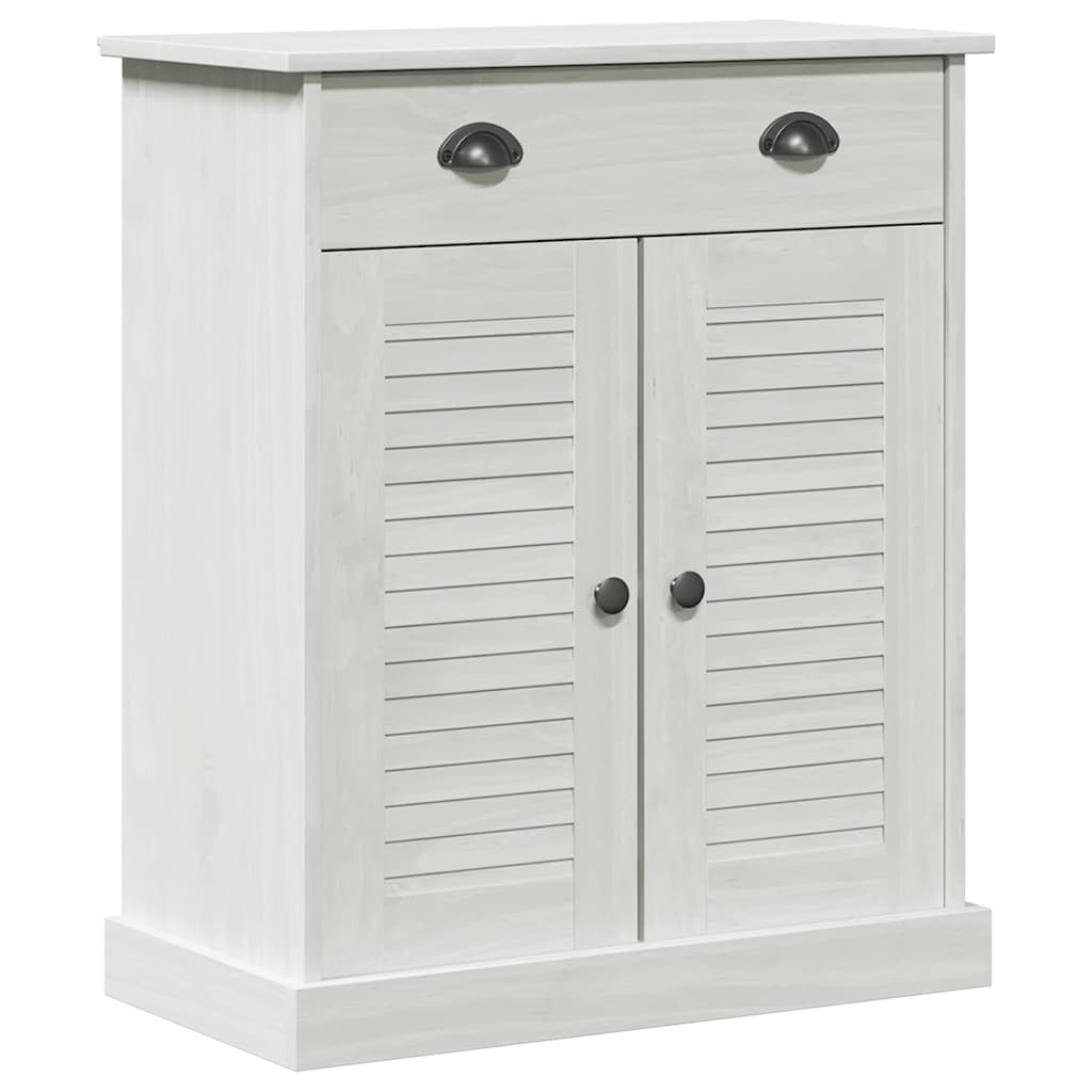 vidaXL Bathroom Cabinet VIGO White and Antique White 68 x 34 x 80 cm 2