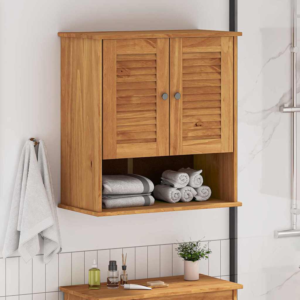 Bathroom Cabinet VIGO White Honey brown