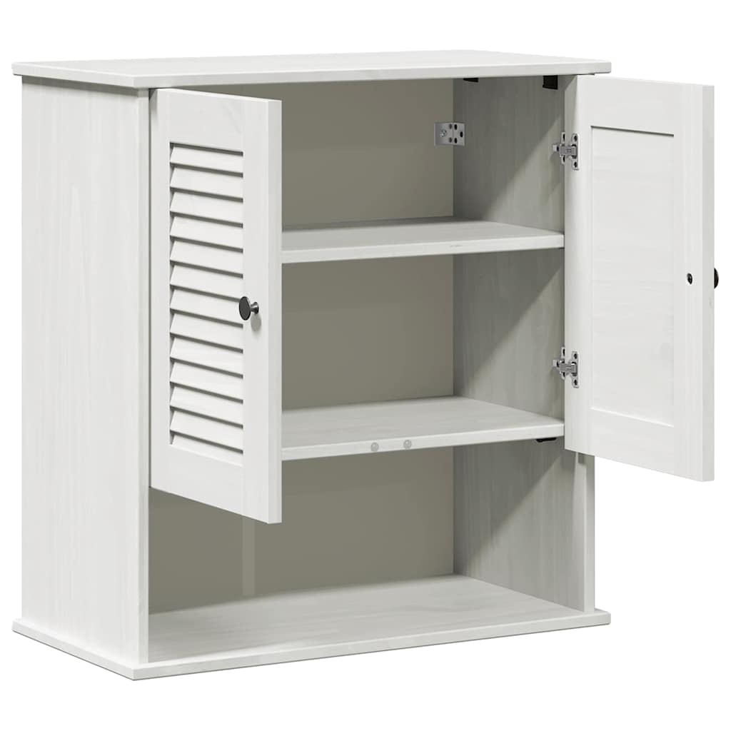 vidaXL Bathroom Cabinet VIGO White and Antique White 5