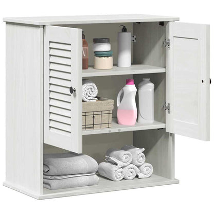 vidaXL Bathroom Cabinet VIGO White and Antique White 3