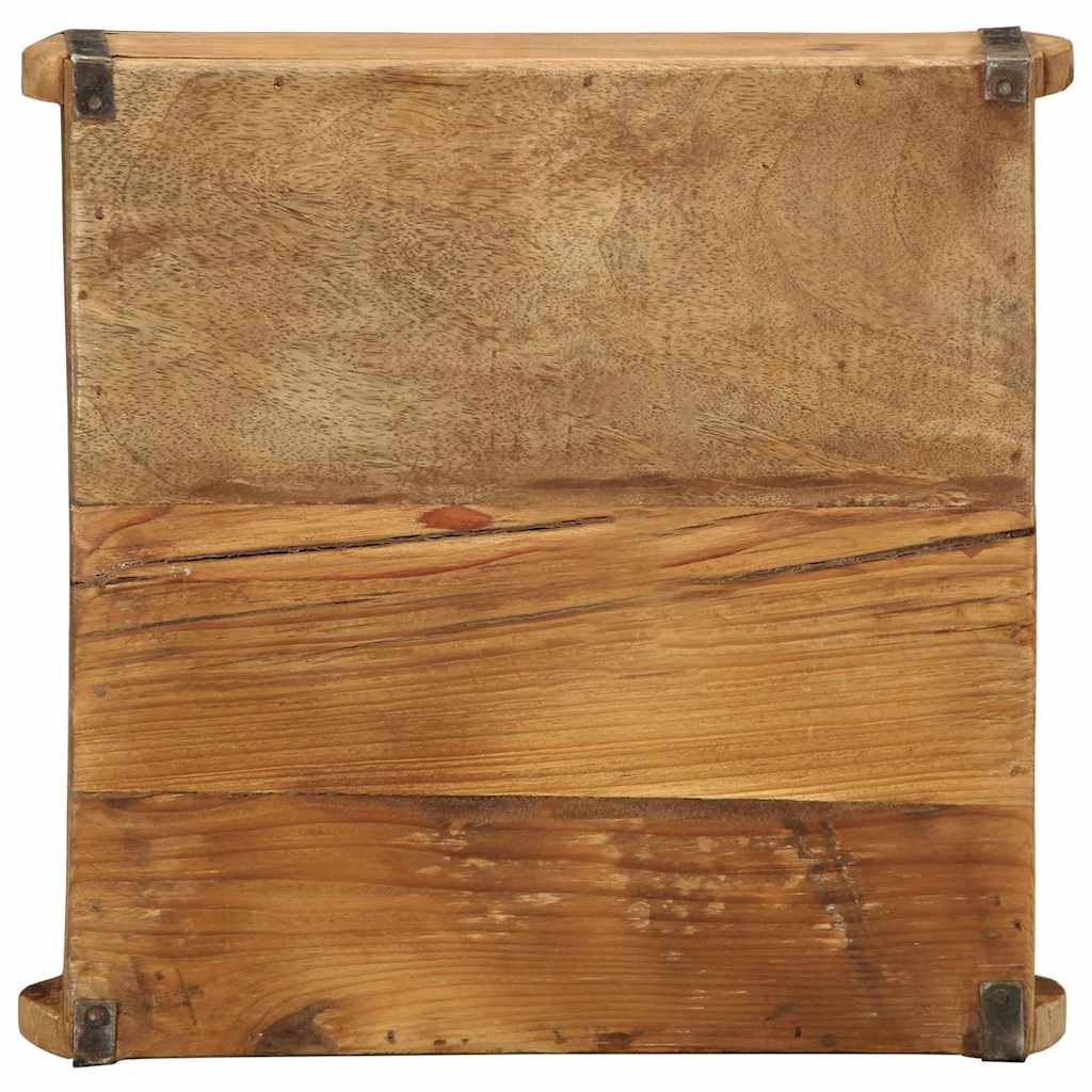 vidaXL Tray 4 pcs Brown 29 x 31 x 10 cm Solid Reclaim Wood 6