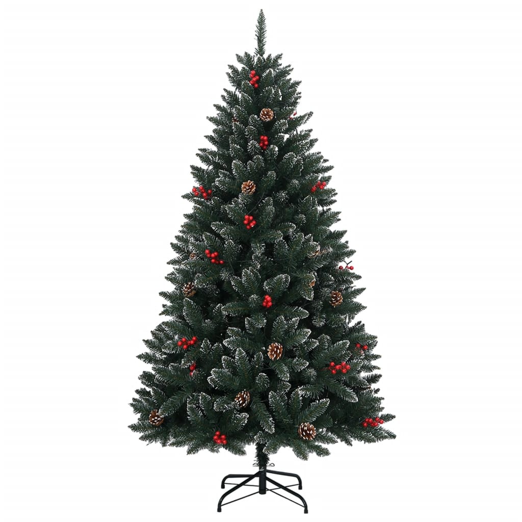 Artificial Christmas Tree Green 180 cm with LEDs