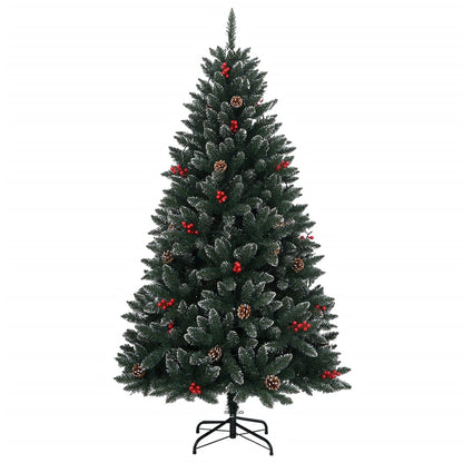 Artificial Christmas Tree Green 180 cm with LEDs