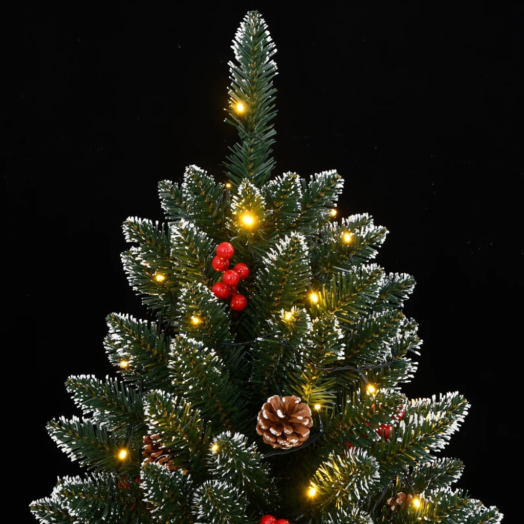 Artificial Christmas Tree Green 180 cm with LEDs