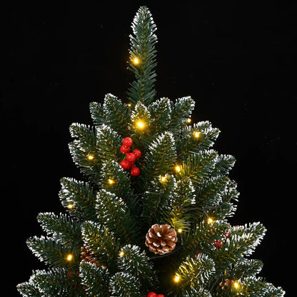 Artificial Christmas Tree Green 180 cm with LEDs