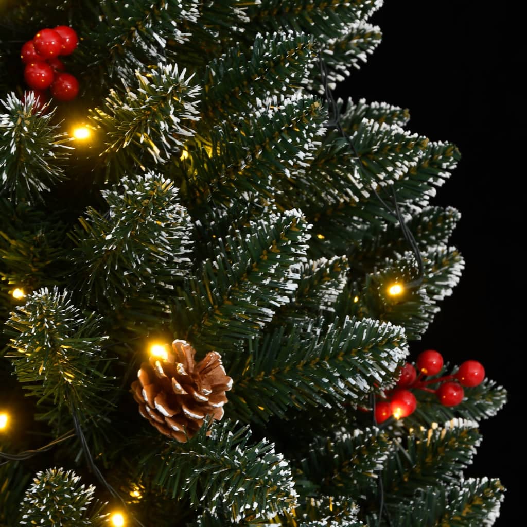 Artificial Christmas Tree Green 180 cm with LEDs