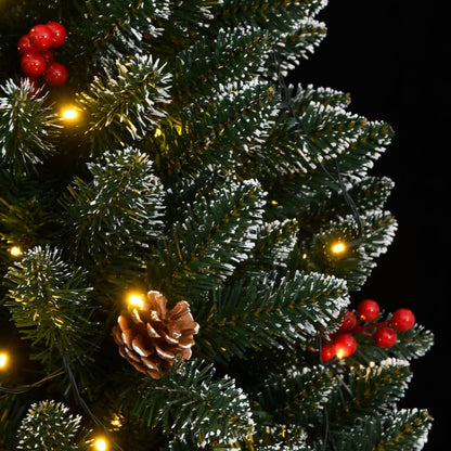 Artificial Christmas Tree Green 180 cm with LEDs