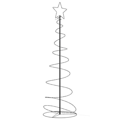 vidaXL LED Christmas Tree 120 LEDs Warm White 180 cm 3