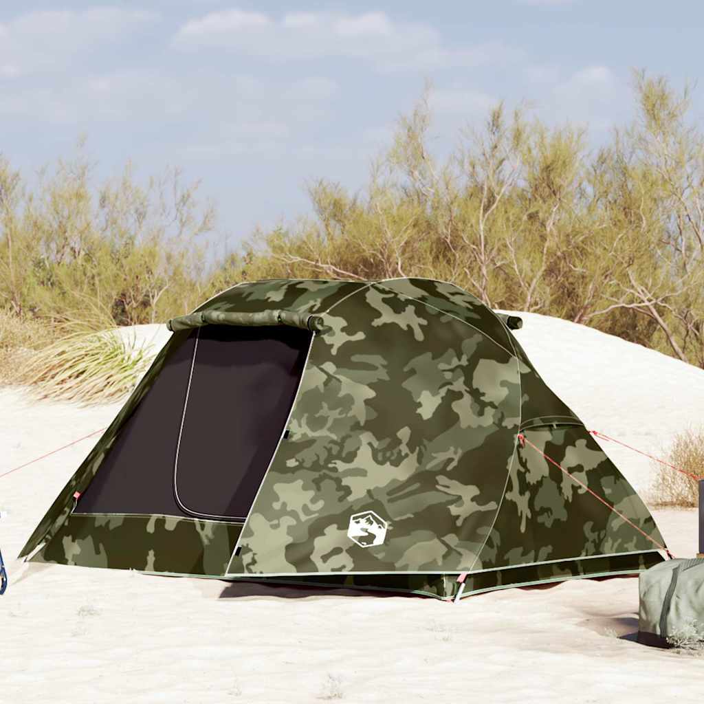 Fishing Tent 3-Person Waterproof in Camouflage