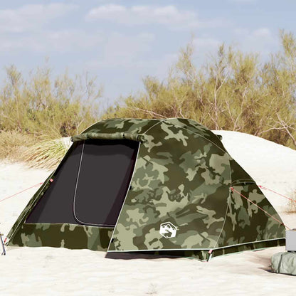 Fishing Tent 3-Person Waterproof in Camouflage