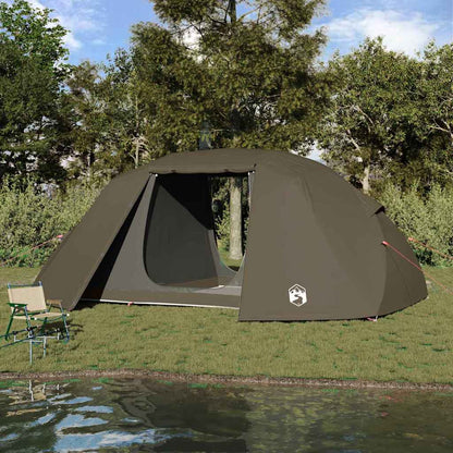 Fishing Tent 3-Person Waterproof in Brown