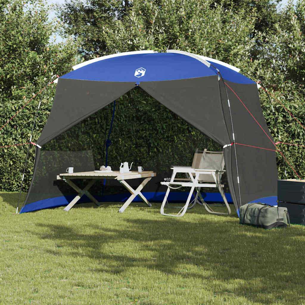 vidaXL Mosquito Tent with Roof Azure Blue 320 x 320 x 218 cm 1