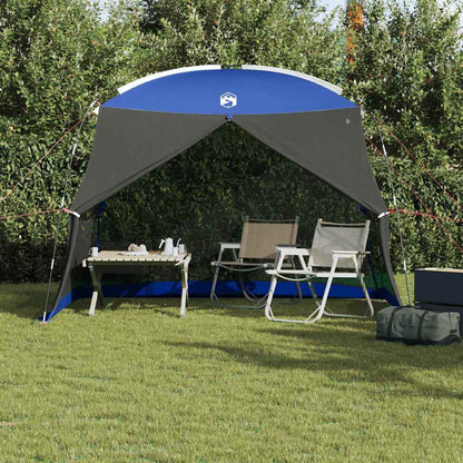 vidaXL Mosquito Tent with Roof Azure Blue 320 x 320 x 218 cm 3