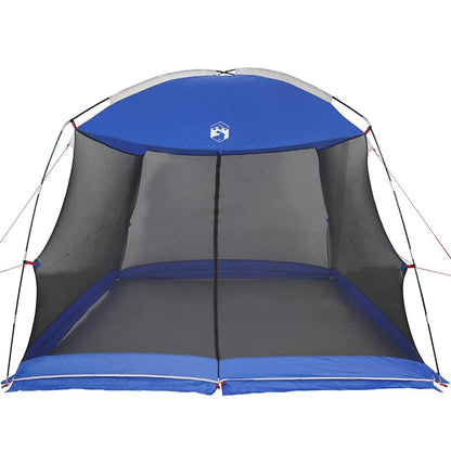 vidaXL Mosquito Tent with Roof Azure Blue 320 x 320 x 218 cm 4