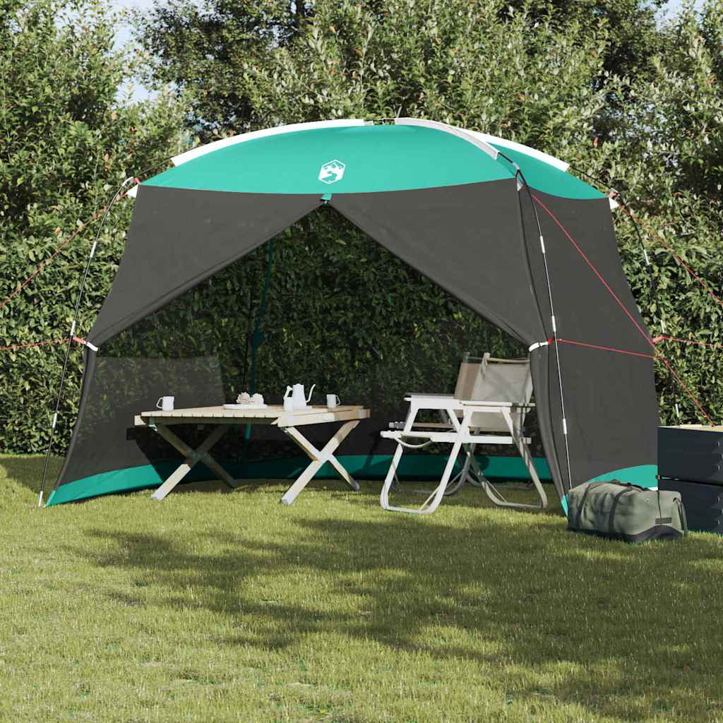 vidaXL Mosquito Tent with Roof Sea Green 320 x 320 x 218 cm 1