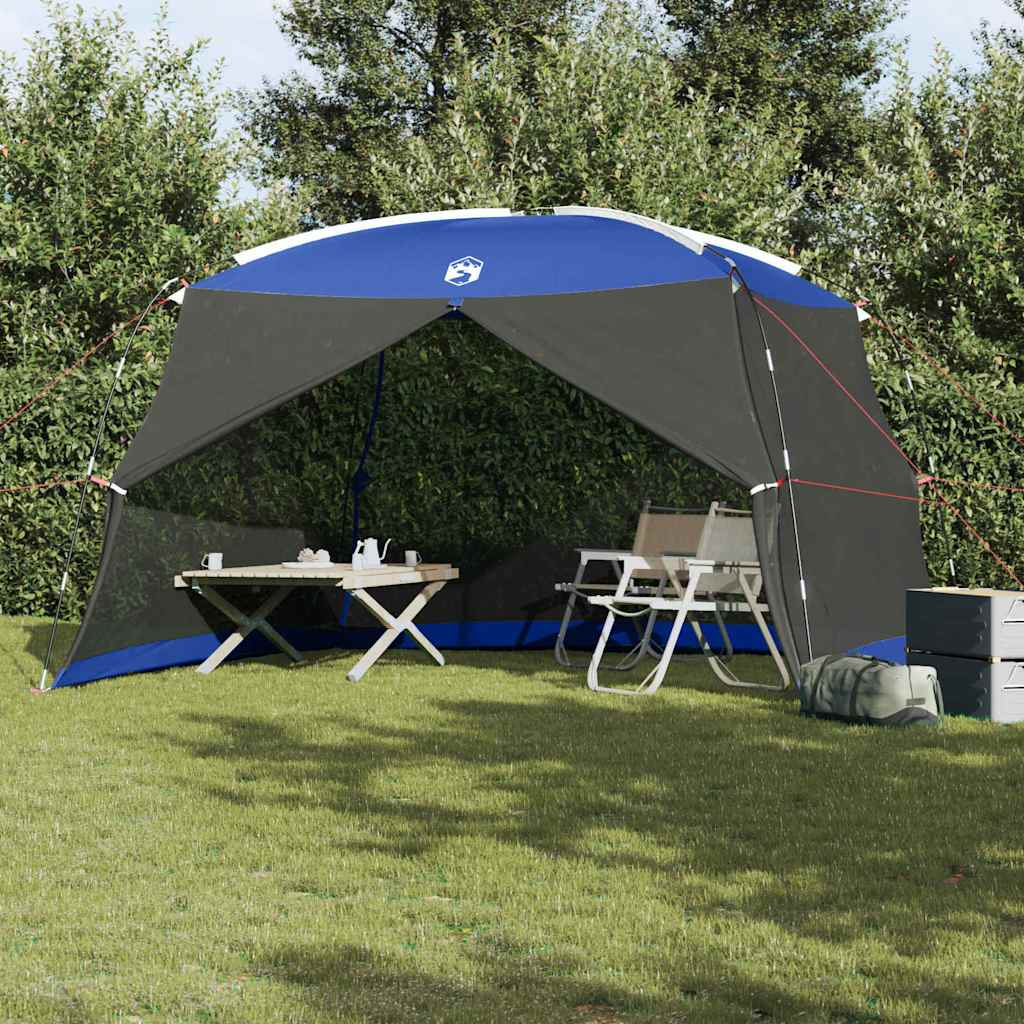 Mosquito Tent Polyester and Fiberglass in Azure Blue