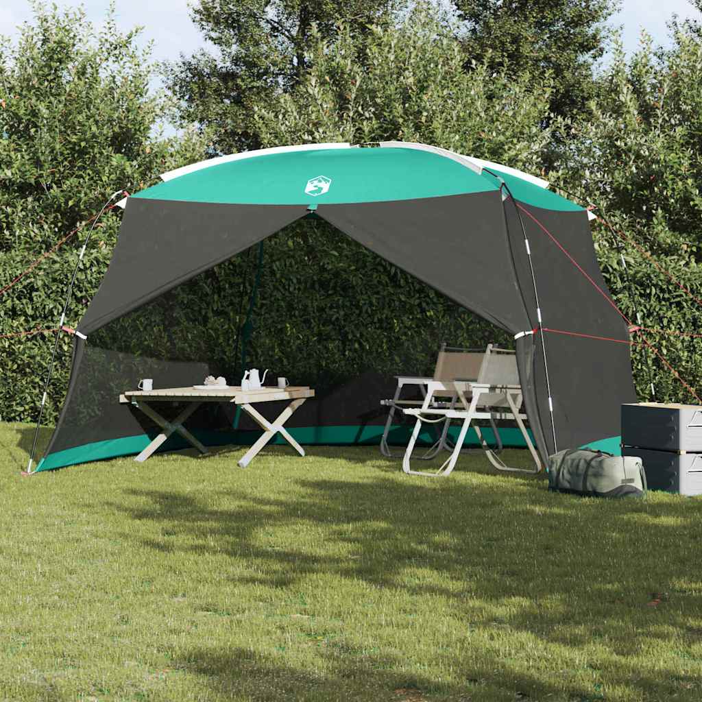 vidaXL Mosquito Tent with Roof Sea Green 380 x 380 x 225 cm 1