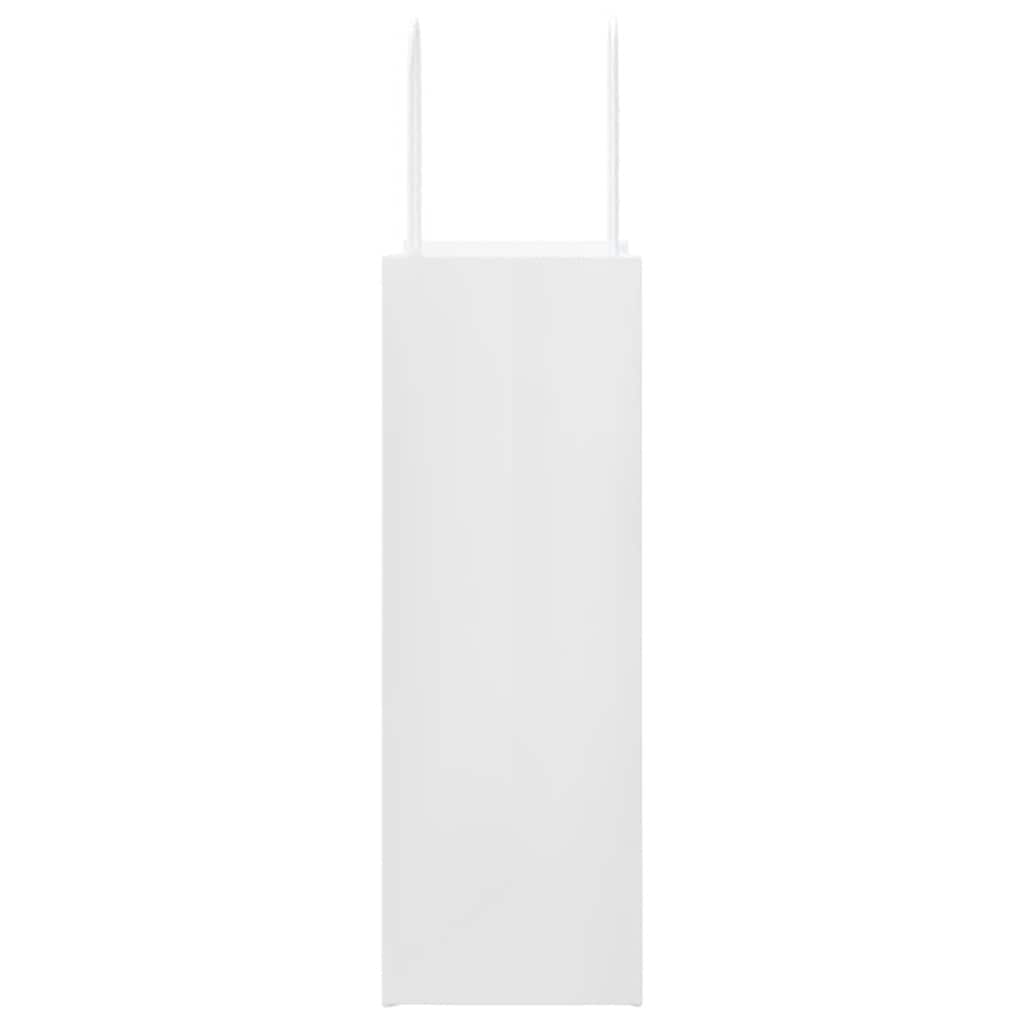 vidaXL Paper Bags 250 pcs with Handles White 21x11x31 cm 6