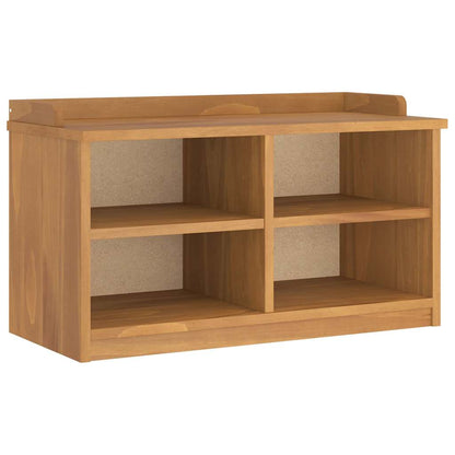 vidaXL Hallway Bench SANDNES 87x40x50 cm Solid Wood Pine 2