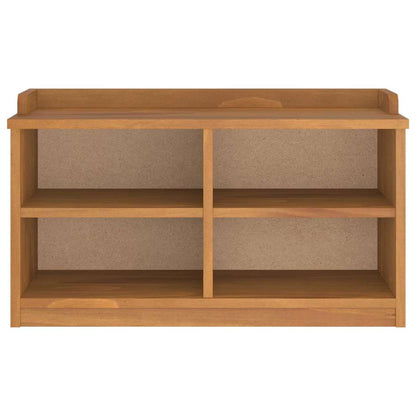 vidaXL Hallway Bench SANDNES 87x40x50 cm Solid Wood Pine 5